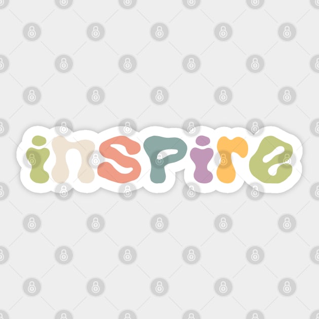 Inspire Sticker by maryamazhar7654